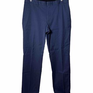 Bonobos Pants Mens 35 x 33 Monday Straight Blue Micro Plaid Dress Golf Sports